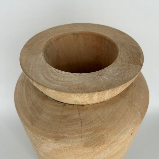 PB Mango Wood Vase