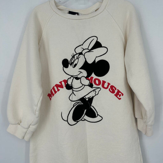 Zara Minnie Mouse Sweatshirt Dress