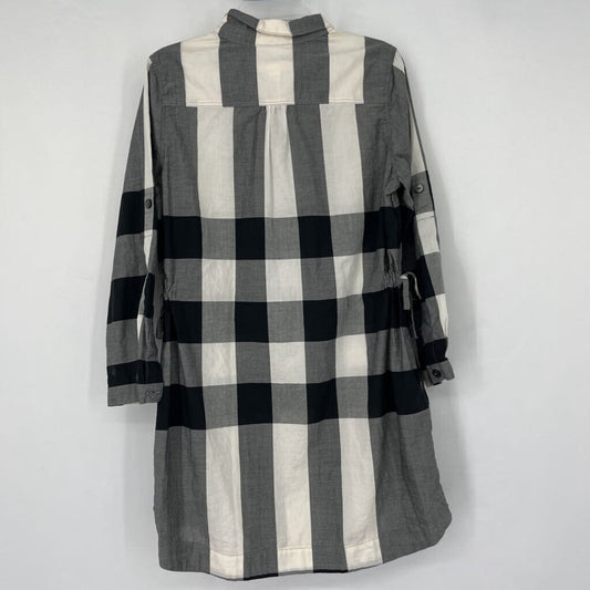Burberry L/s Plaid Dress