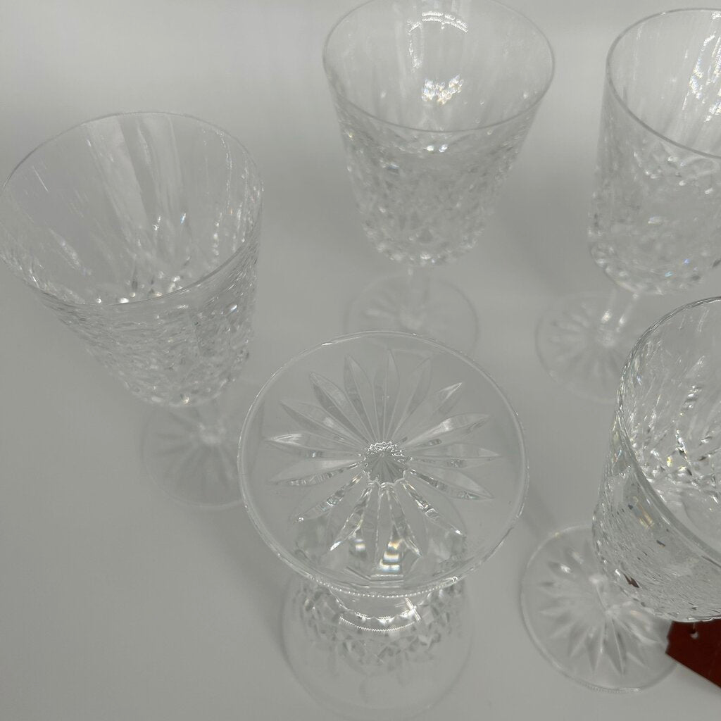 6 Waterford Water Goblets