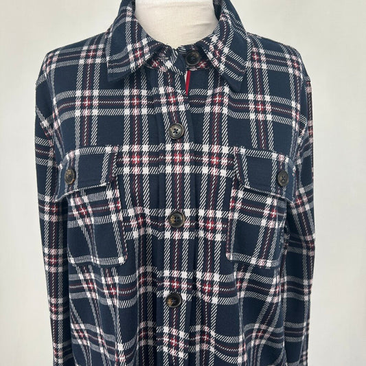 Tommy Hilfiger Plaid Flannel Shacket