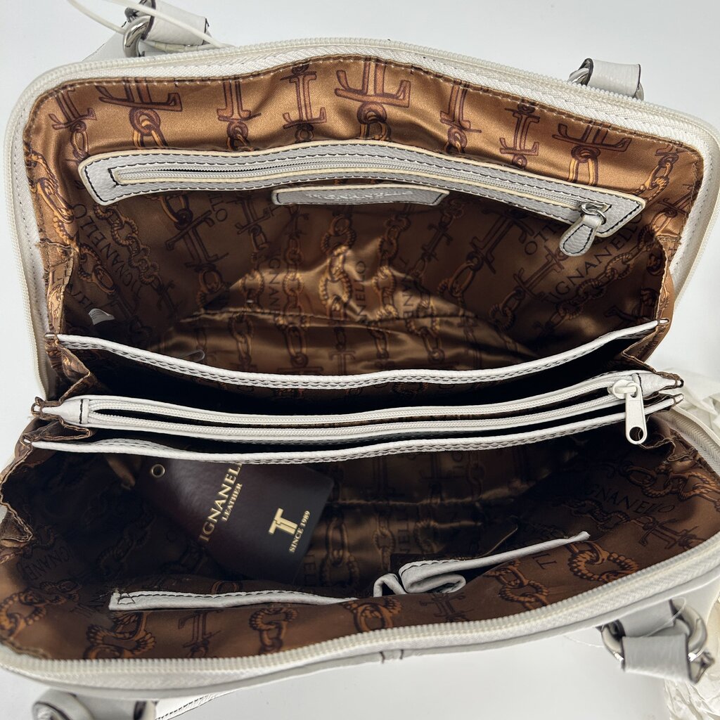 Tignanello Pebbled Leather Handbag