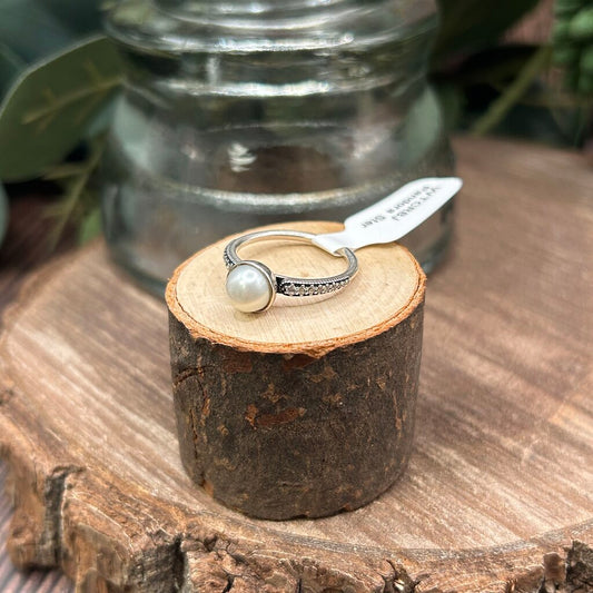 Pandora Sterling Pearl Ring