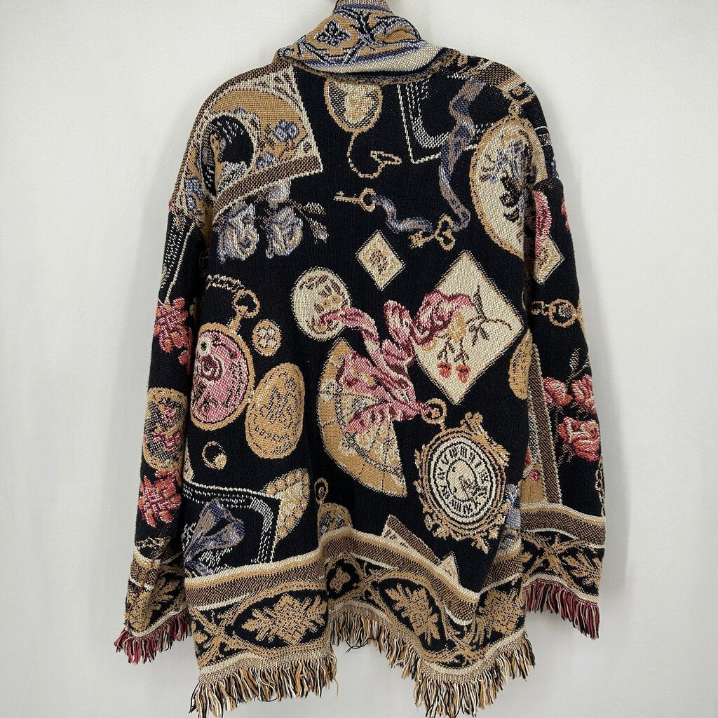 Henrietta Repurposed Blanket Jacket