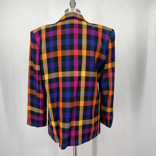 Plaid Blazer