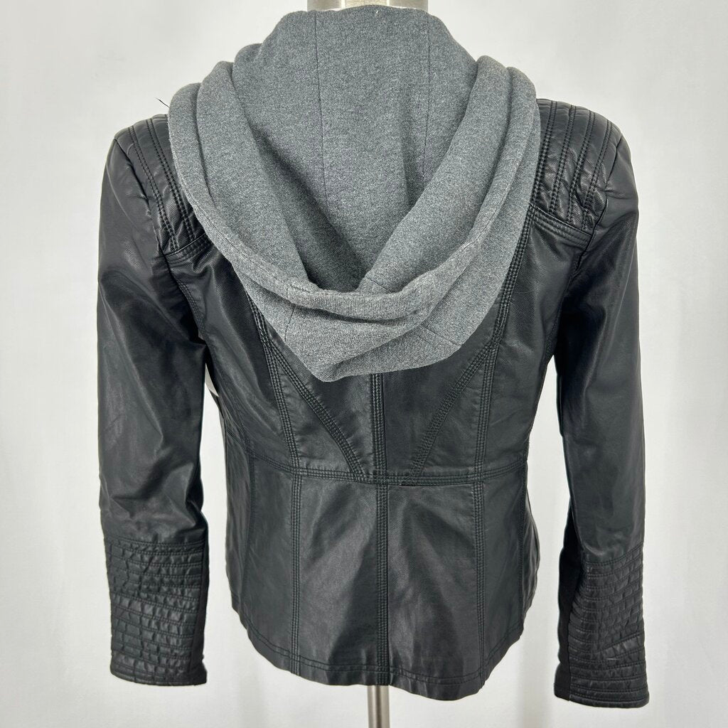 Comme Faux Leather Moto Jacket
