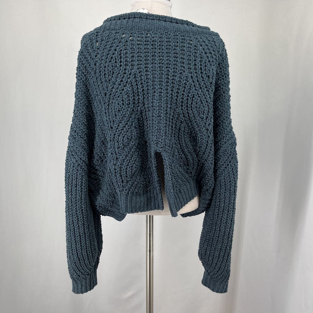 Pol Cropped LS Sweater
