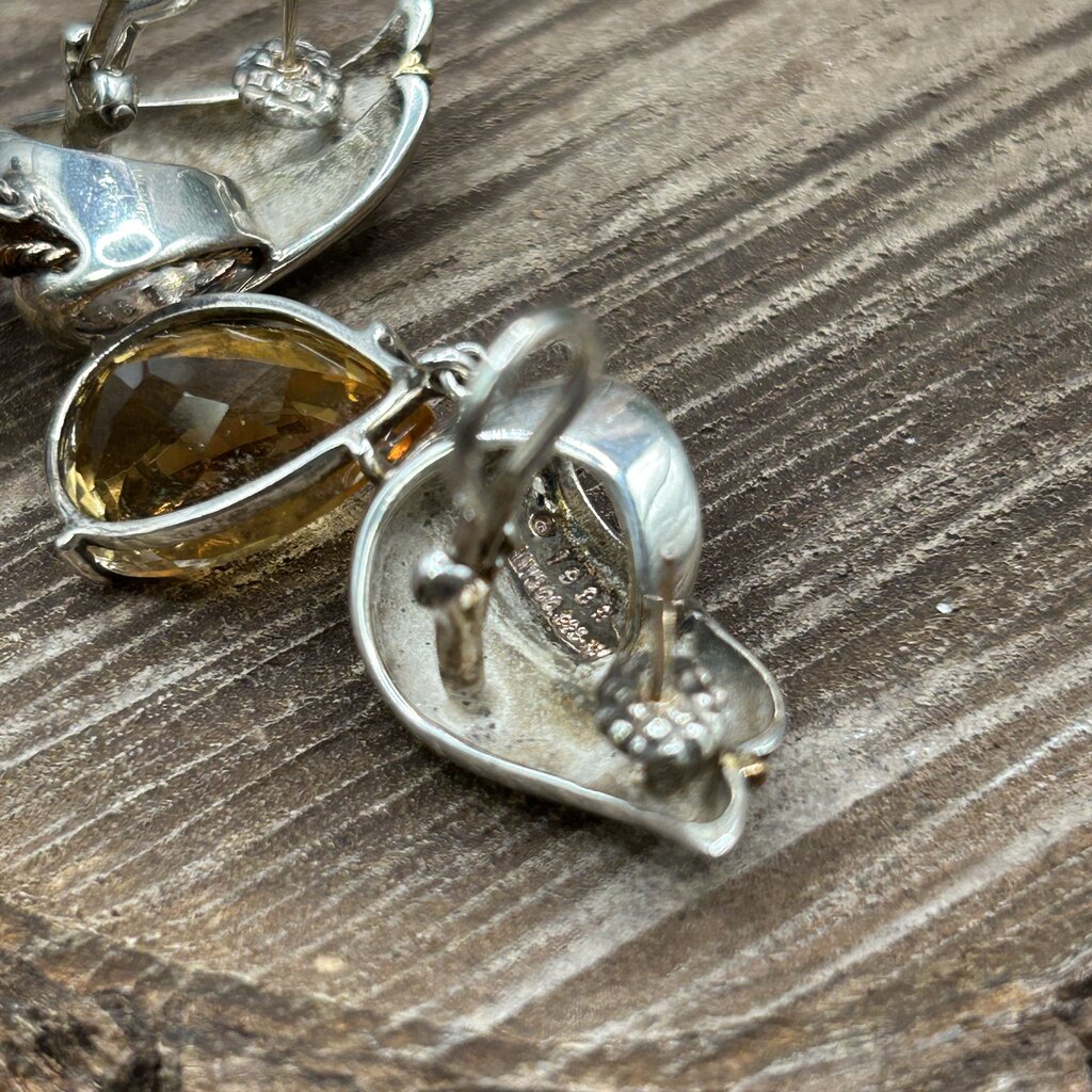 Vintage Tiffany & Co Citrine Earrings