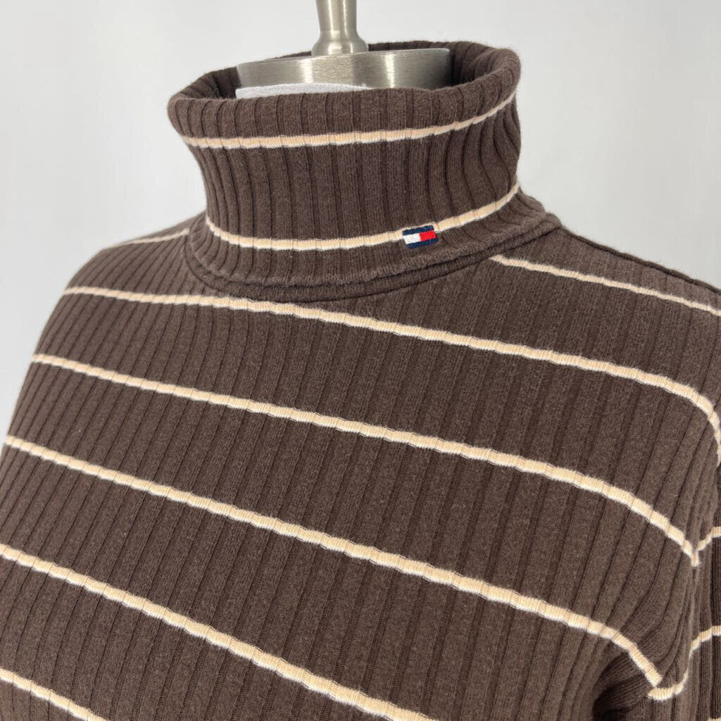 Tommy Hilfiger L/s Striped Turtleneck