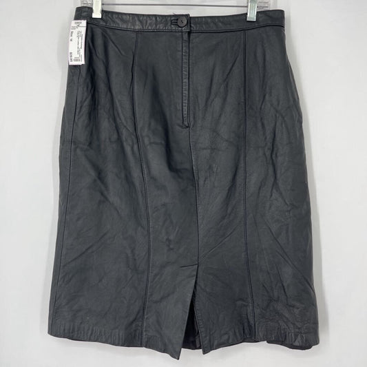 Evan Davies Leather Skirt