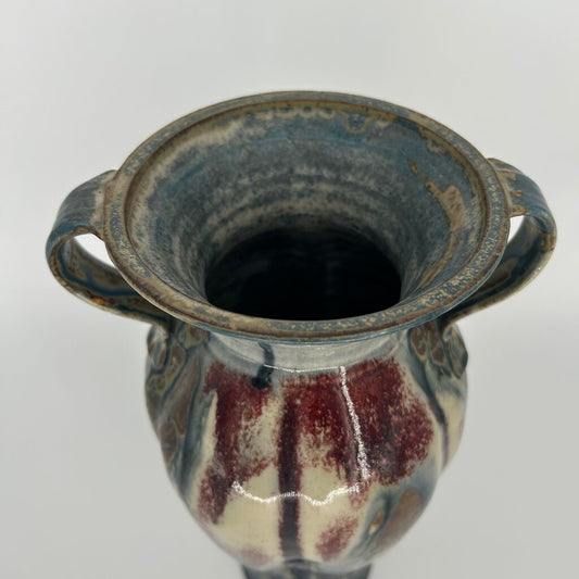 Ceramic Two-Handled Vase