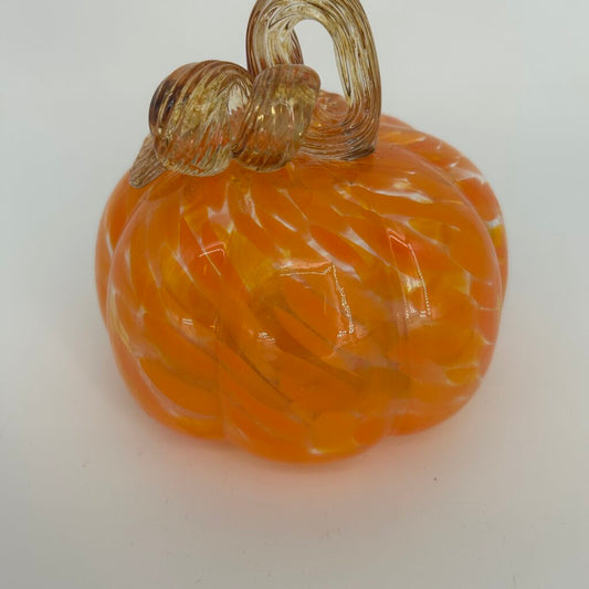 Handcrafted Glass Pumpkin
