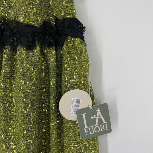 LA Fuori Sequened Skirt