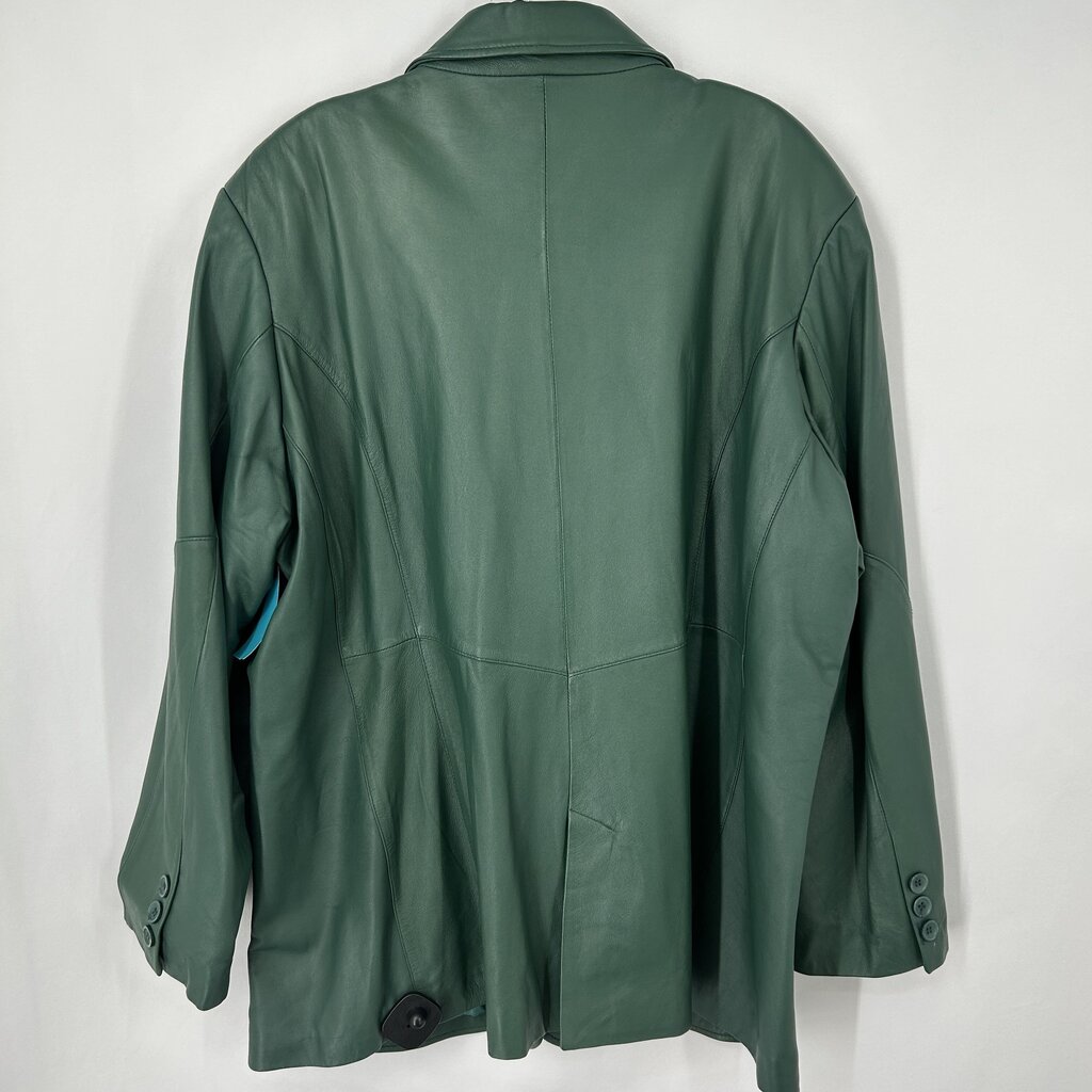 Pamela McCoy Leather Blazer