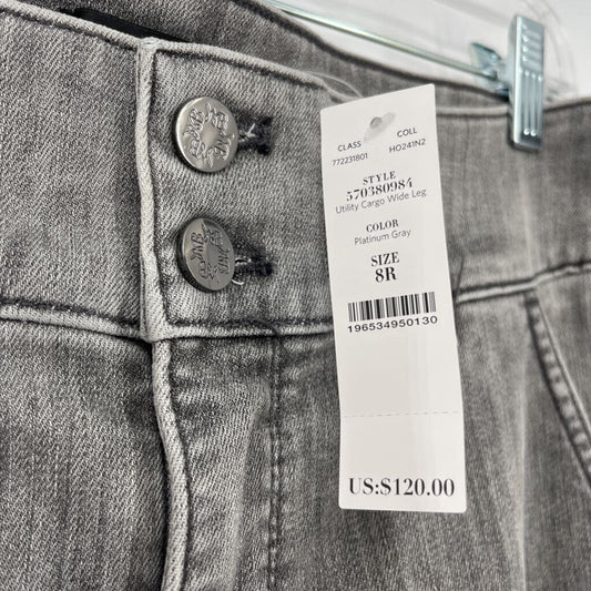 WHBM Wide Leg Cargo Jeans