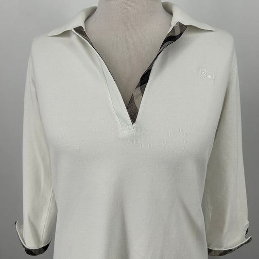 Burberry 3/4 Slv Polo