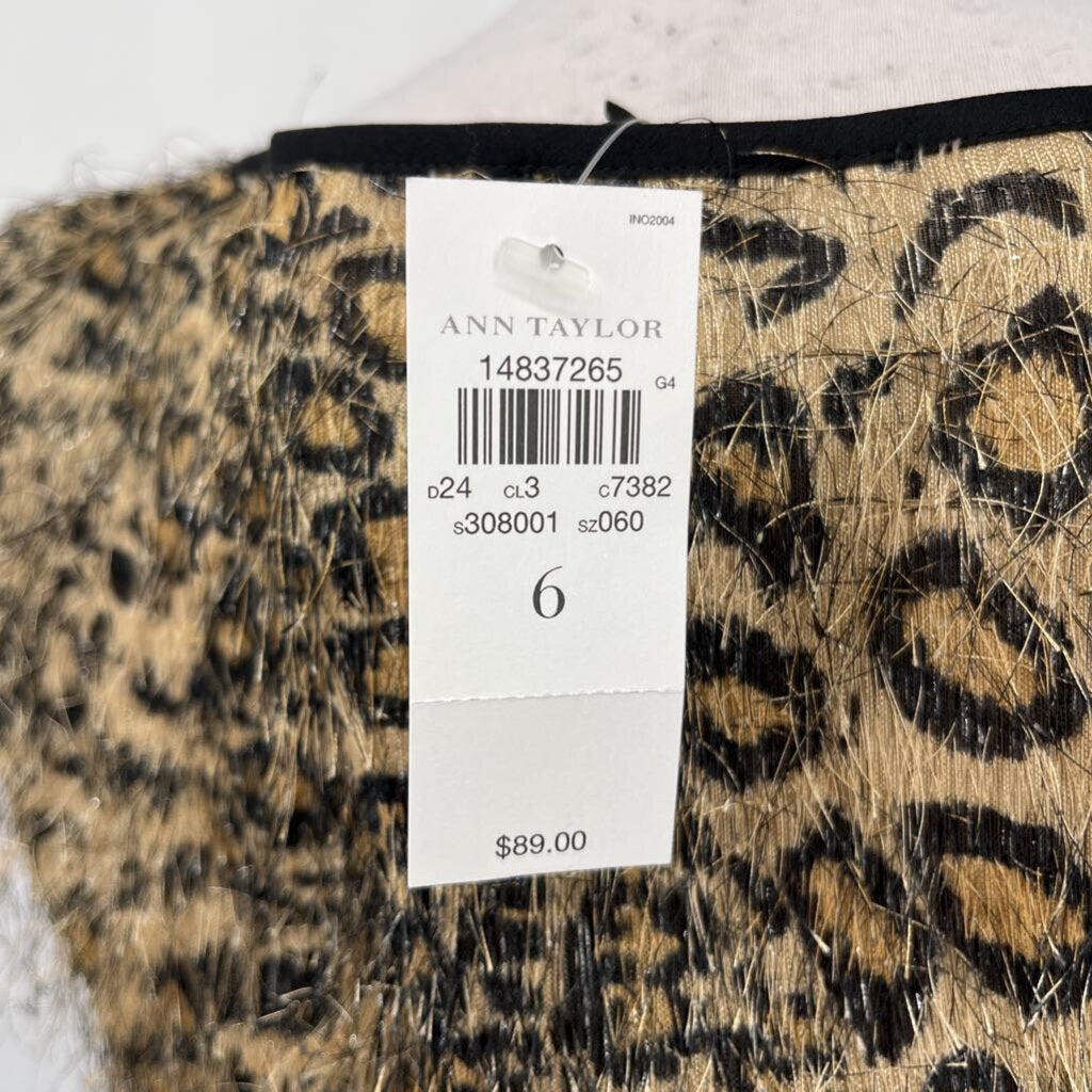 Ann Taylor Slvls Fuzzy Sweater