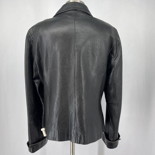 Ann Taylor Leather Jacket AS IS
