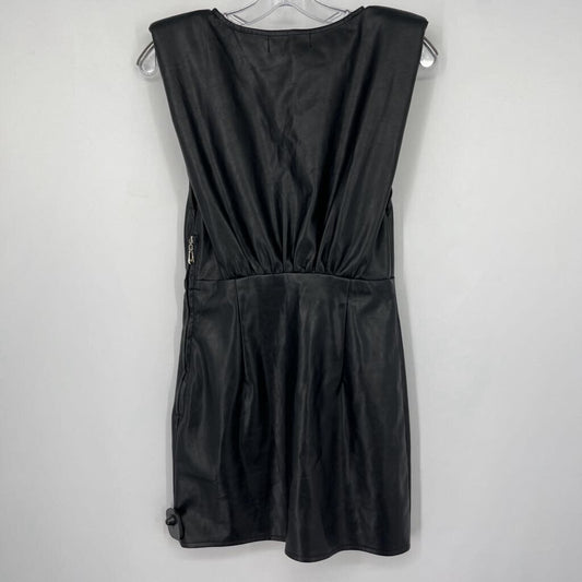 En Saison Faux Leather Dress