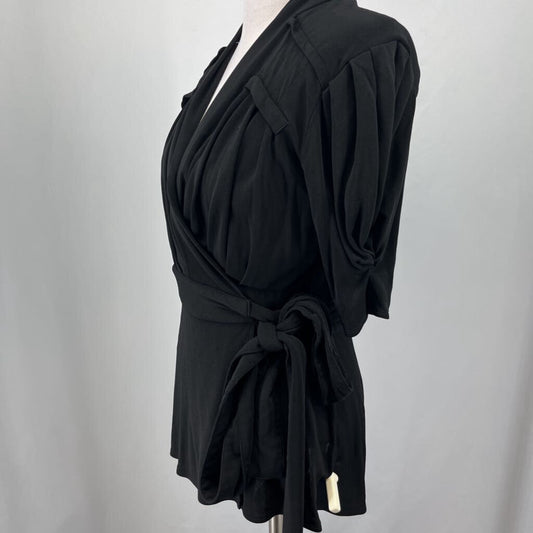 Proenza Schouler S/s Wrap Shirt