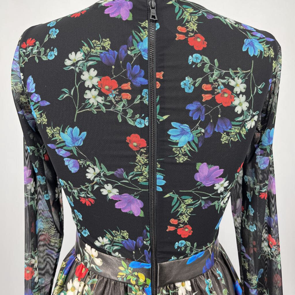 Alice & Olivia Floral L/s Dress