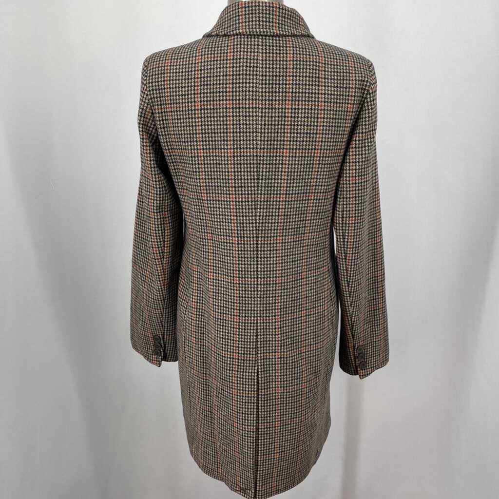 Lauren Houndstooth Over-coat