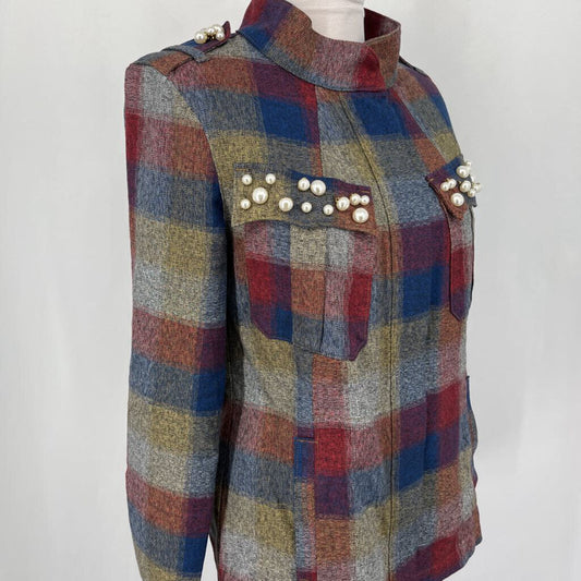 Cabi Plaid Shacket