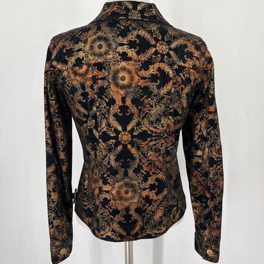 Bamboo Traders Floral Jacket