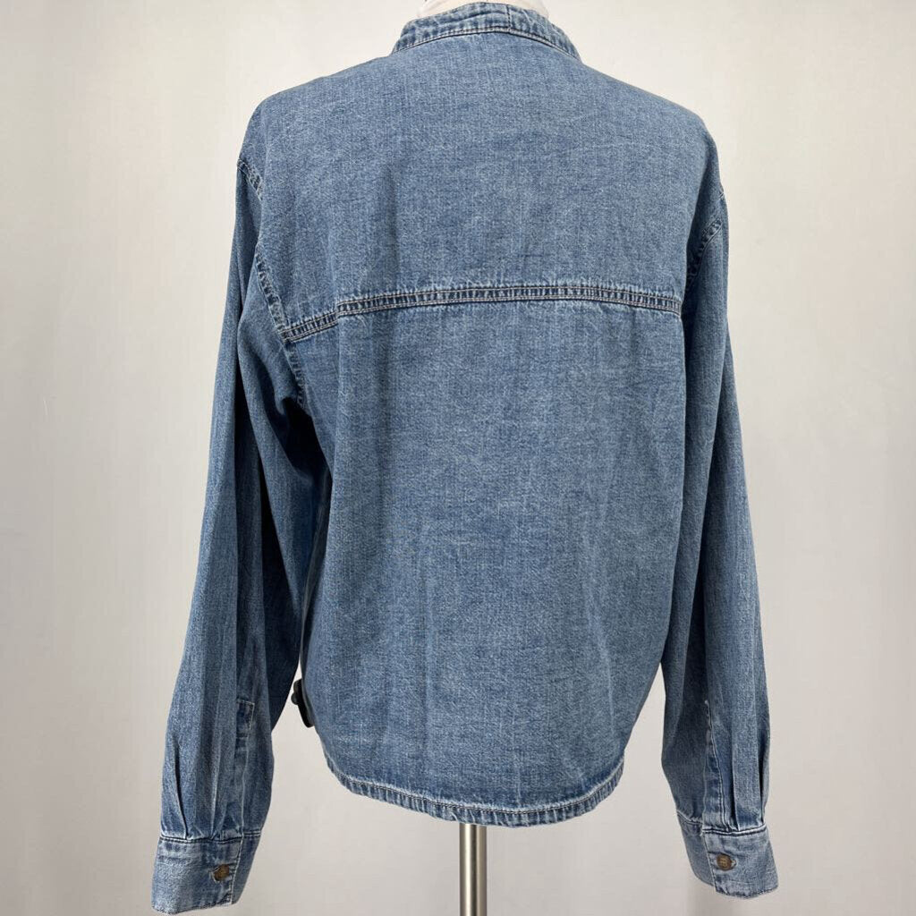 OAT L/s Bow Collar Shirt