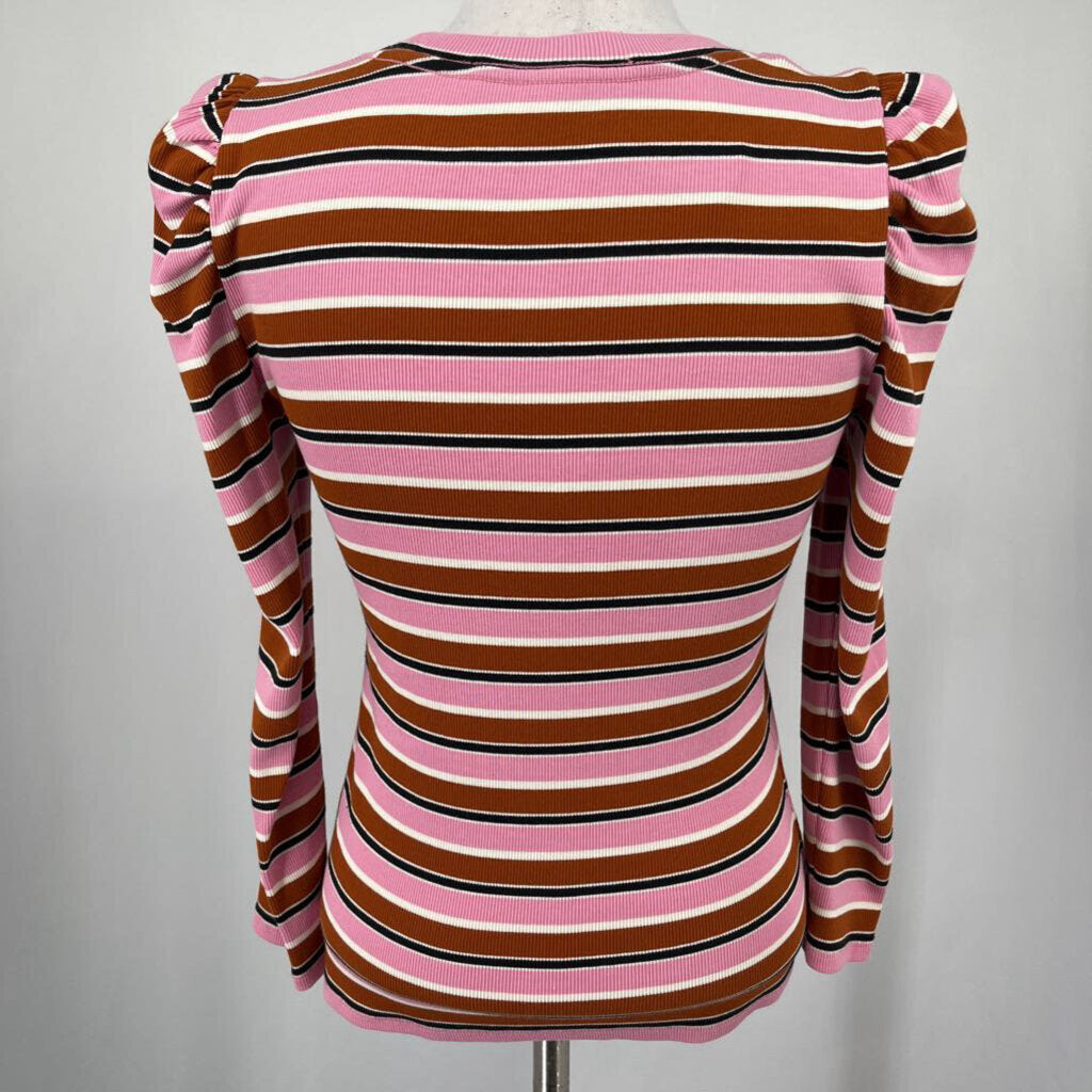 Veronica Beard L/s Striped Shirt