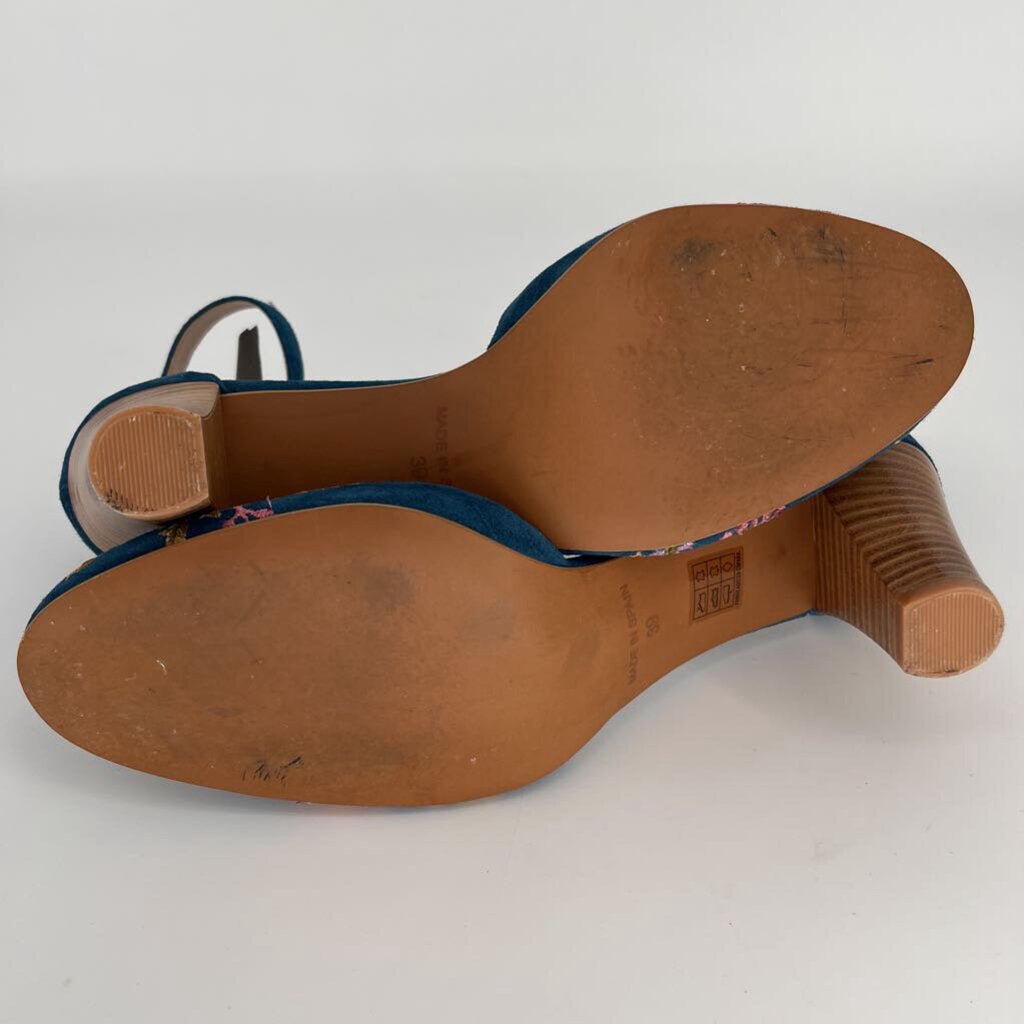 Sundance Embroidered Heels