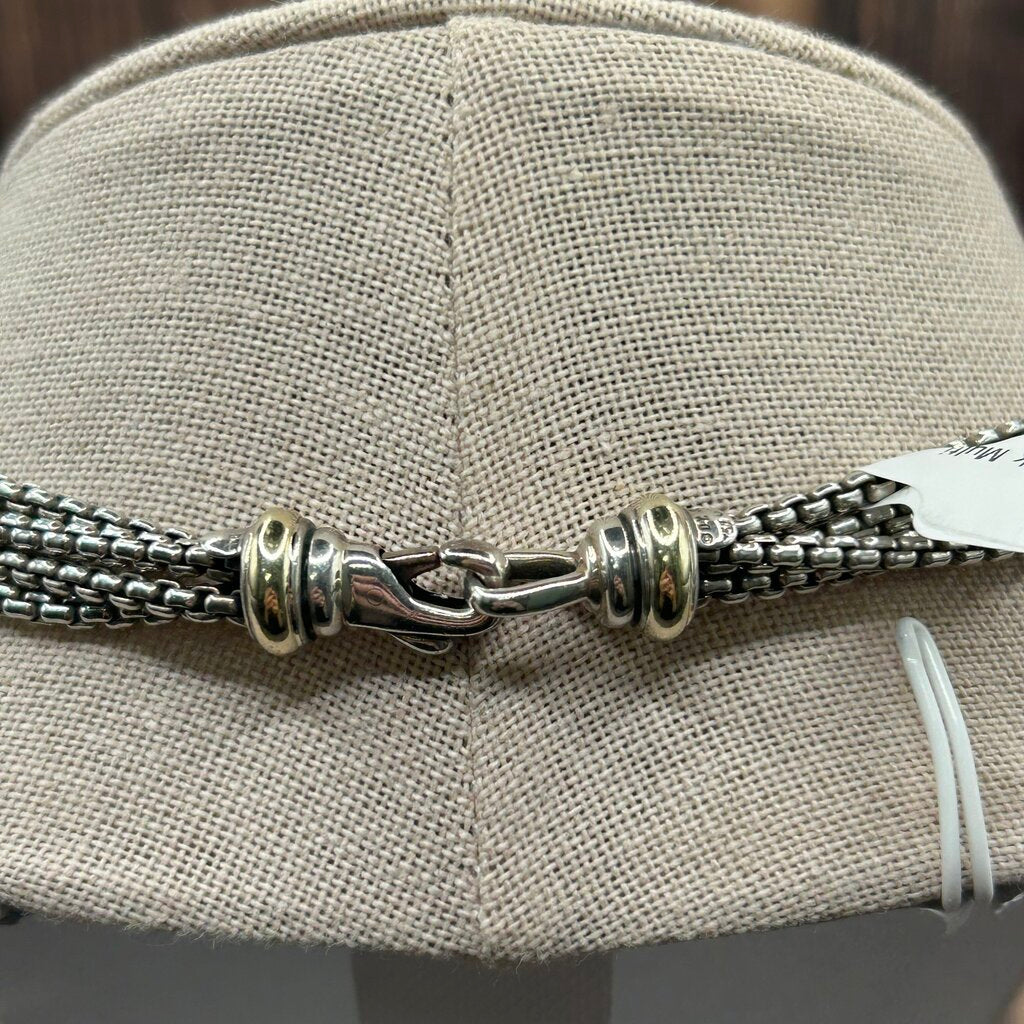 David Yurman Multi Strand Diamond Necklace