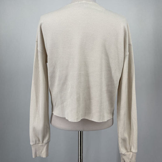Edikted L/s Waffle Knit Shirt