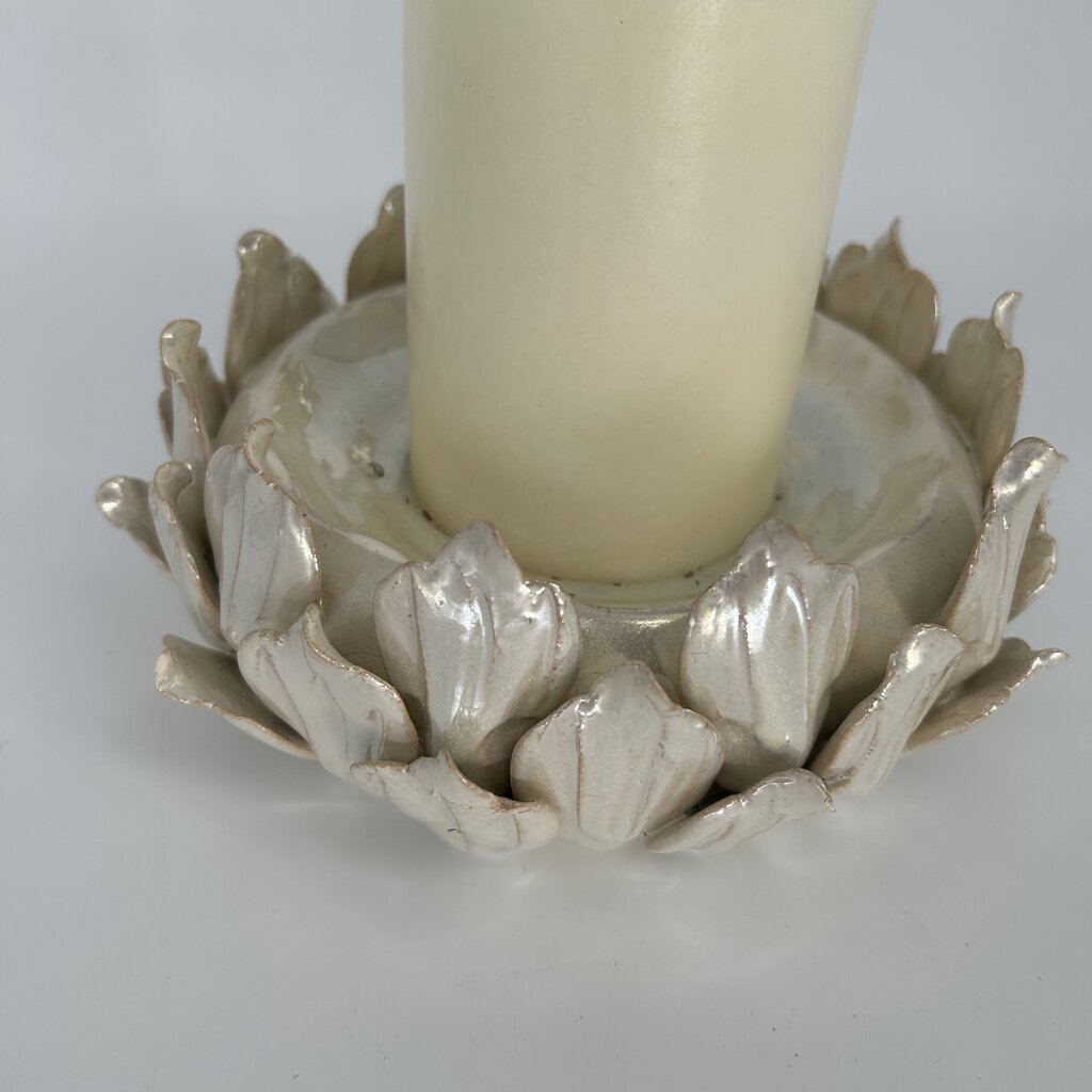 Z Gallerie Leaves Candle Holder