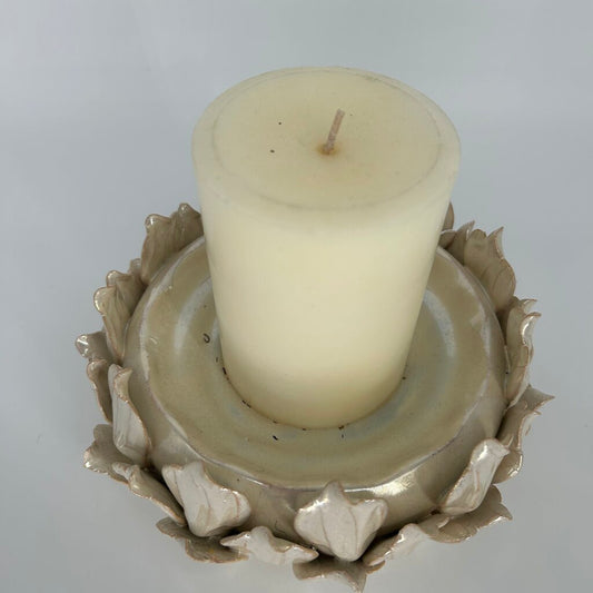 Z Gallerie Leaves Candle Holder
