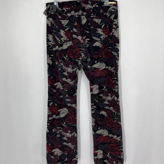 Pilcro Floral Cord Pants
