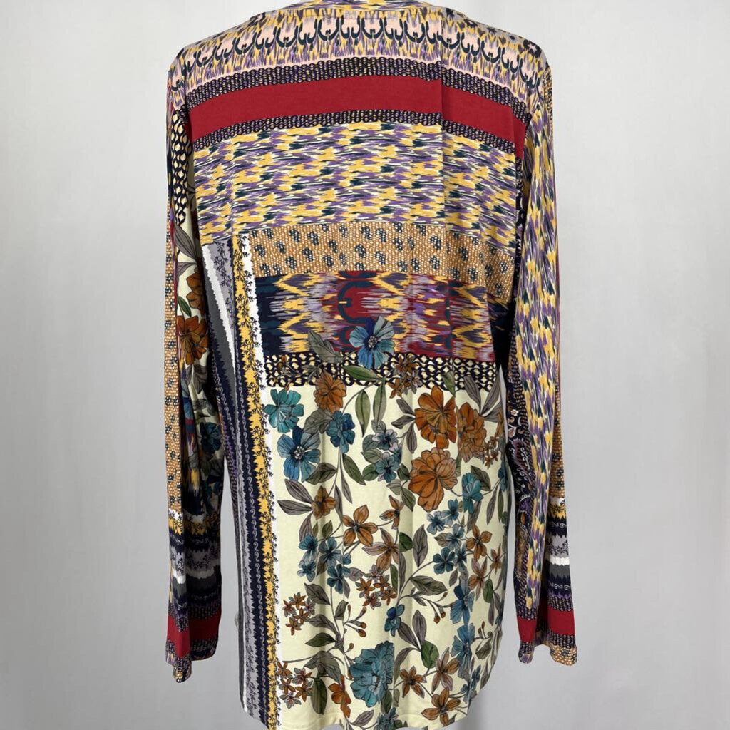 Johnny Was L/s Floral Shirt