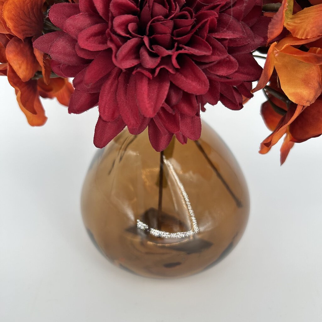 Floral Bouquet in Glass Vase