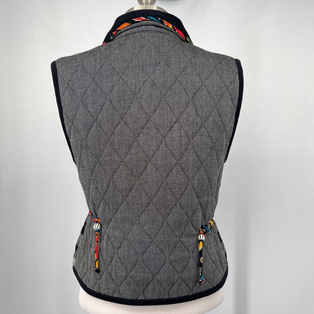 KD Spring Plaid Vest