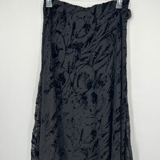 BR Floral Velvet Skirt