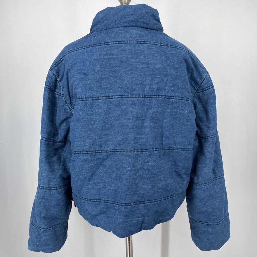 Loft Denim Puffer Jacket