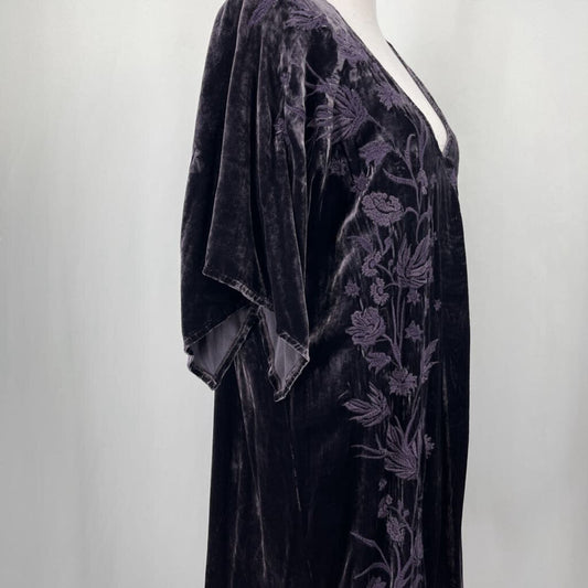 Johnny Was 3/4 Slv Velvet Dress