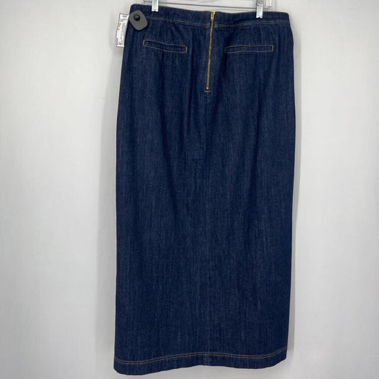 J Crew Denim Maxi Skirt