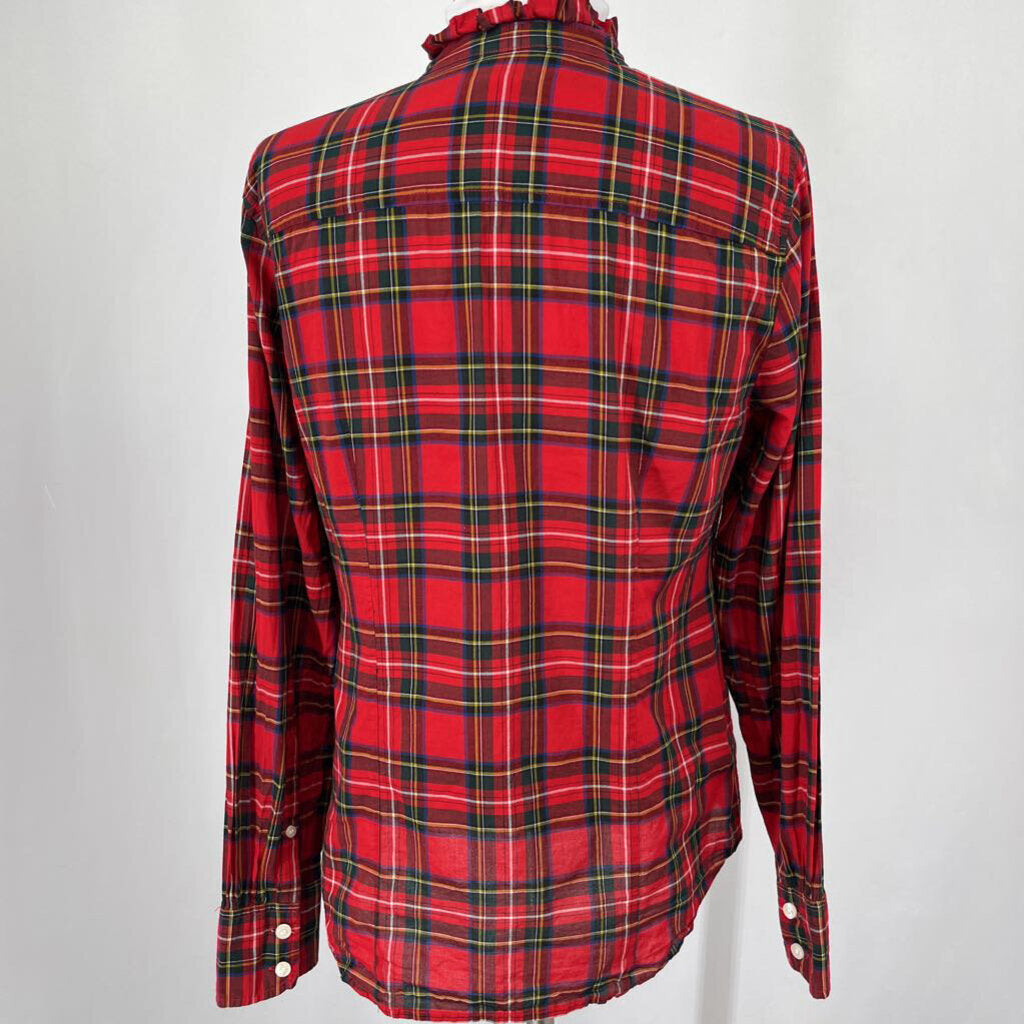 J Crew L/s Plaid Shirt