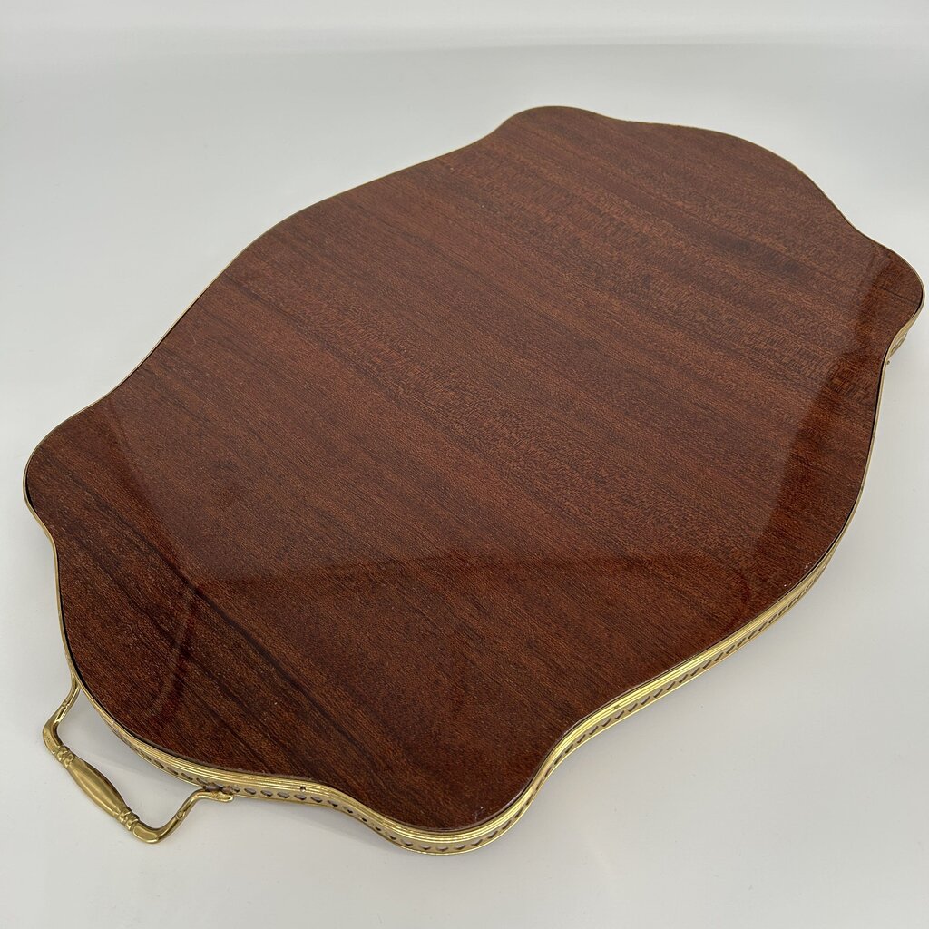 Scallop Edge Floral Tray