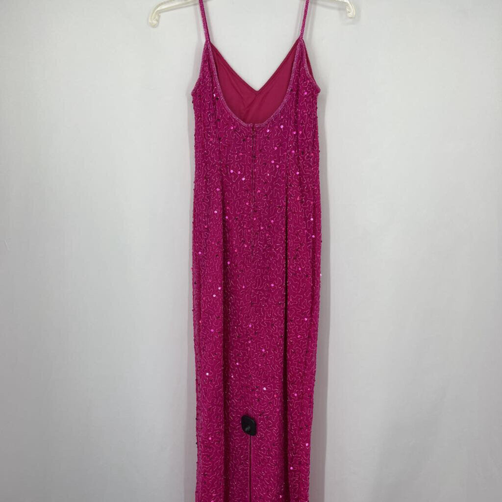 Lawrence Kazar NY Beaded Gown