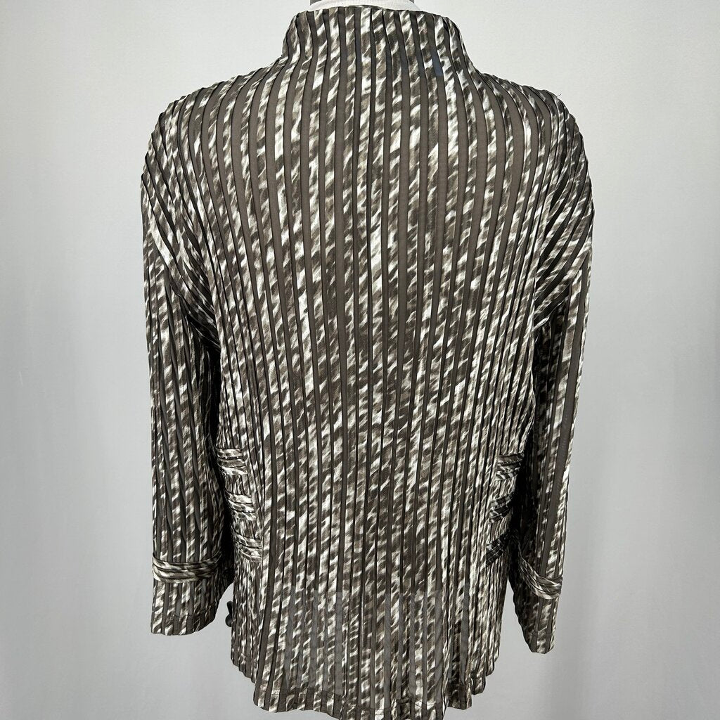Chicos Top Stitched Blazer