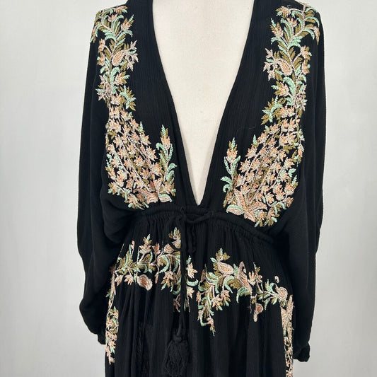 FP L/s Gauze Embroidered Dress