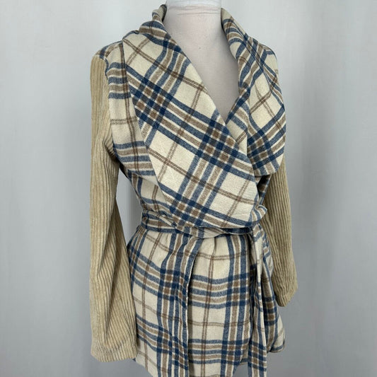Entro Plaid & Corduroy Shacket