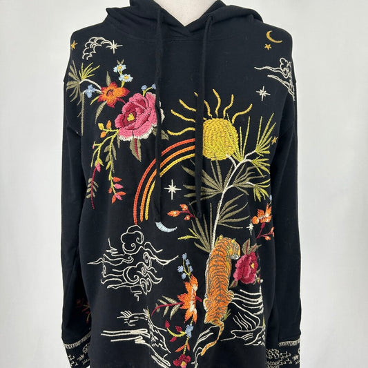 Johnny Was Floral Hoodie